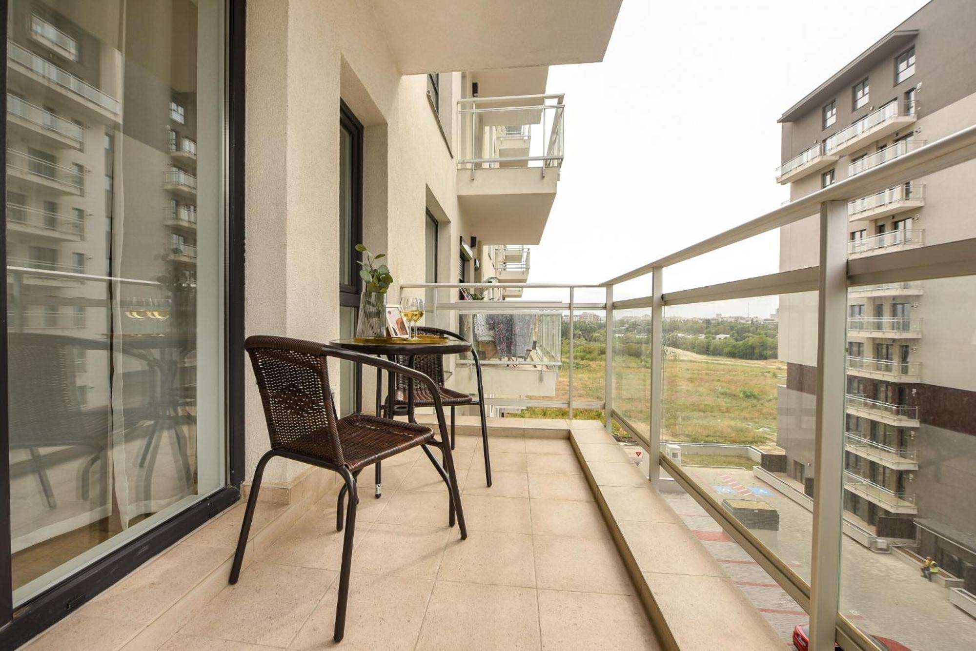 בוקרשט Perfect Stay: Urban Heaven In Aviatiei Business Area חדר תמונה